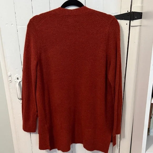 Old Navy Rust Open-Front Cardigan - Picture 4 of 4